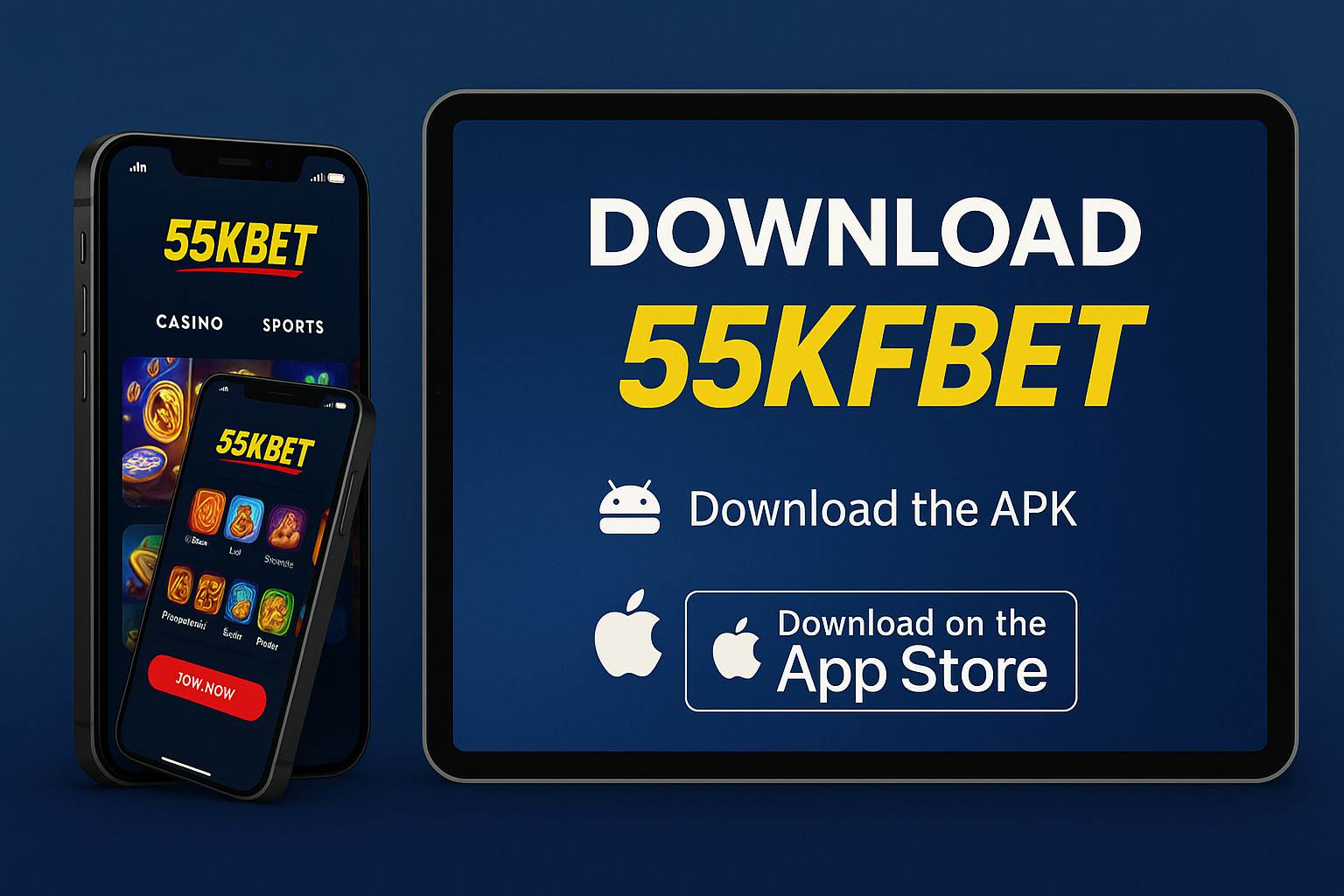 Baixar o 55KFBET Cassino App