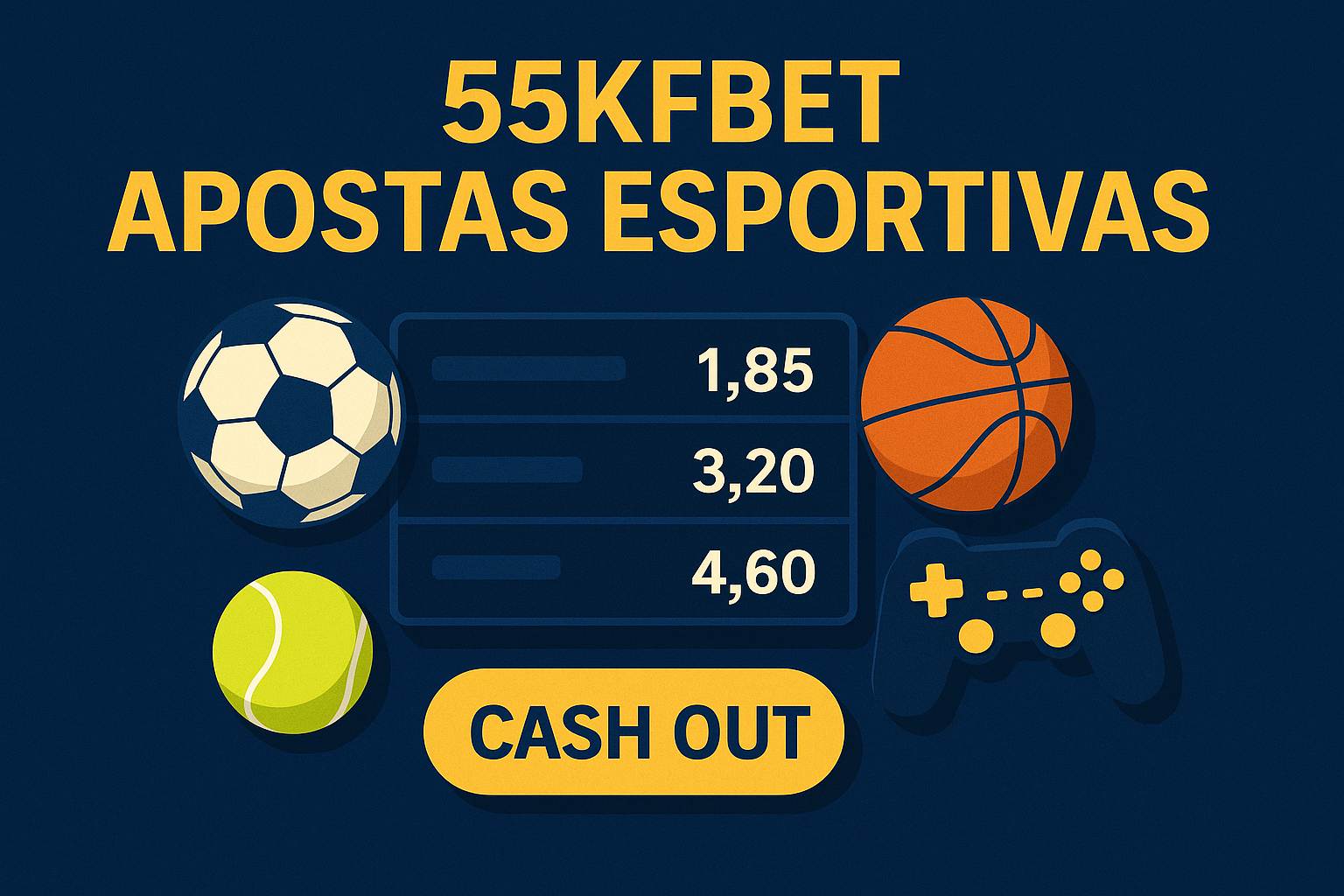 Aposte em apostas esportivas no cassino online 55KFBET