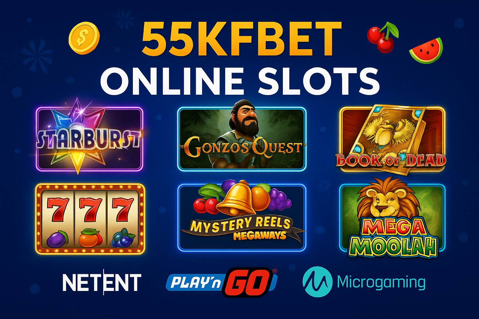 Jogos de Slot no Casino Online 55KFBET 