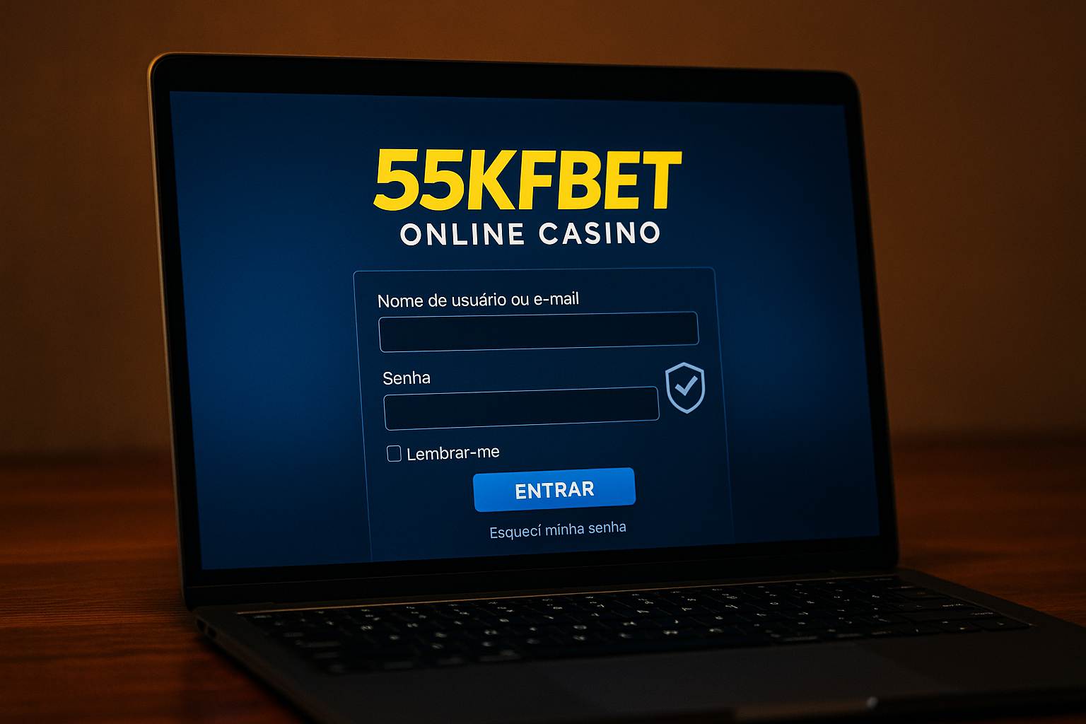 Criar uma nova Conta no plataforma 55KFBET