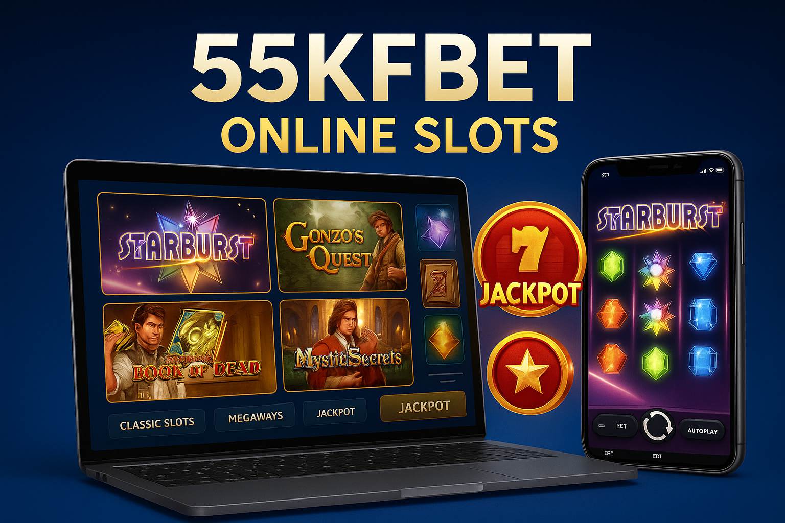 Explore o mundo das slot machines no 55KFBET Casino
